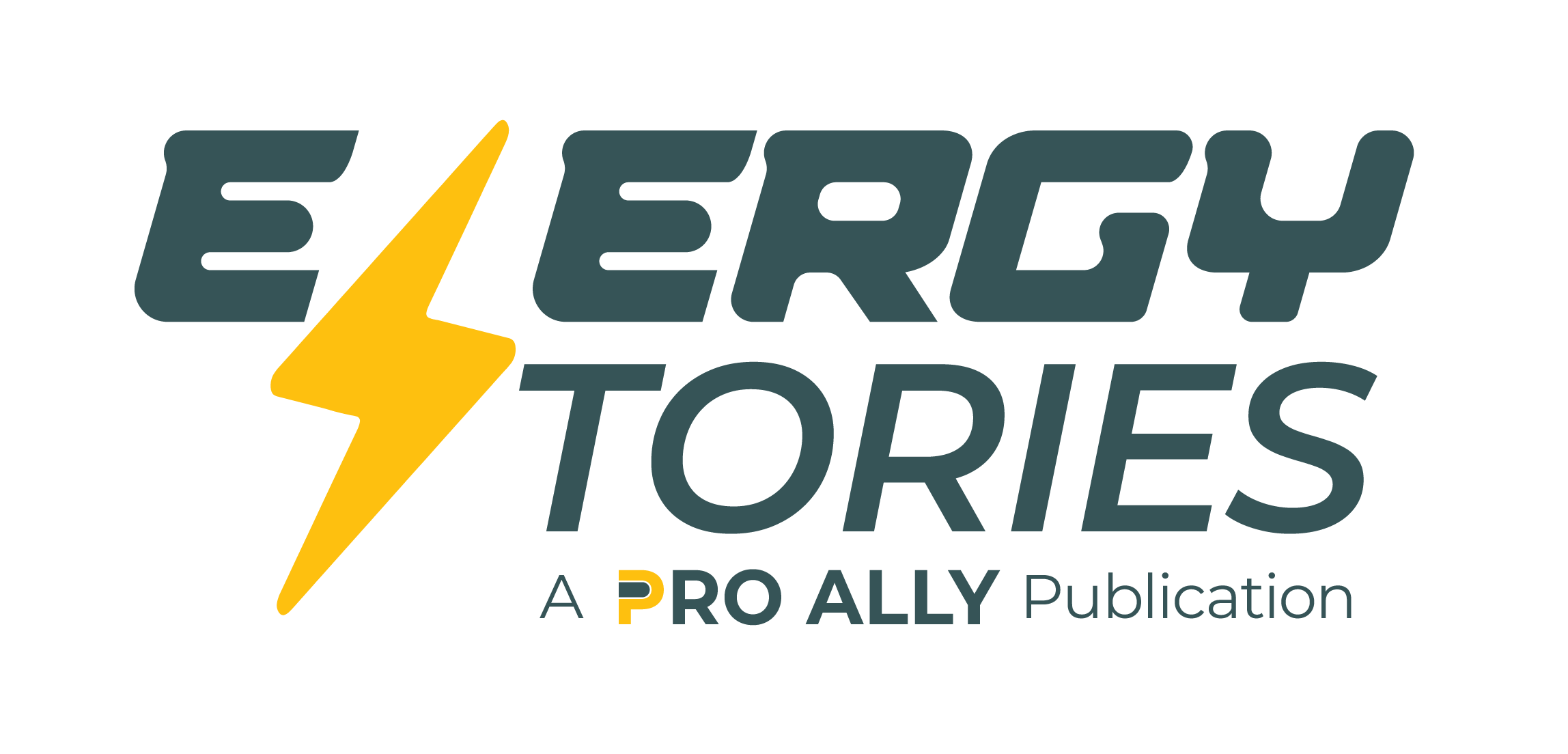 Energy Stories Logo Only On Bright Backgrounds